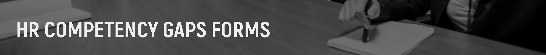 HR COMPETENCY GAPS FORMS 01